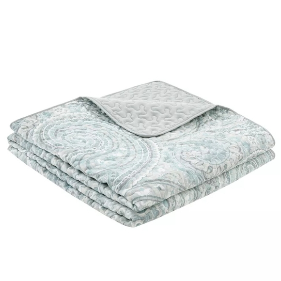 Comfort Spaces Kashmir Full/Queen 3 Piece Reversible Coverlet Set - Picture 3 of 8